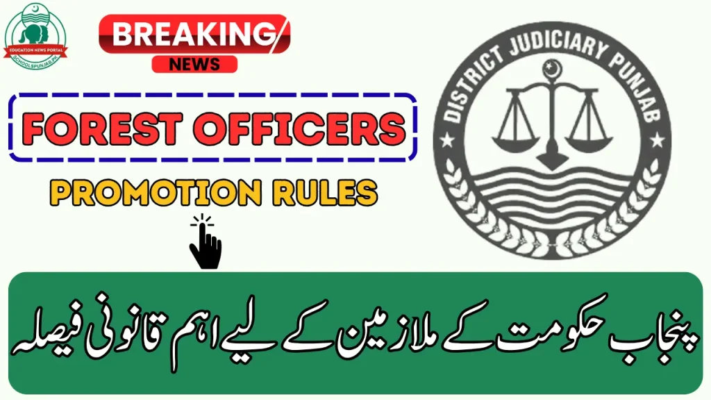 Punjab Service Tribunal Lahore Decision on SDFO Promotion 2025