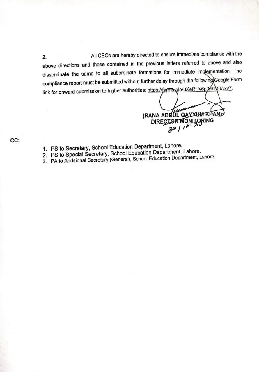 Smog-Related Precautionary Measures in Schools