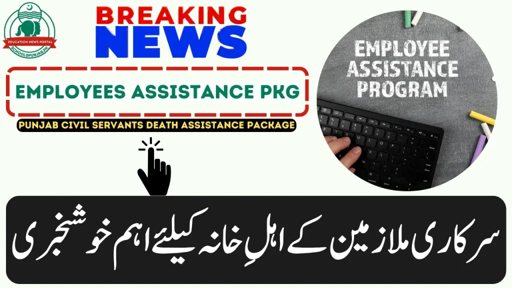 Punjab Civil Servants Death Assistance Package 2025 Updated Notification