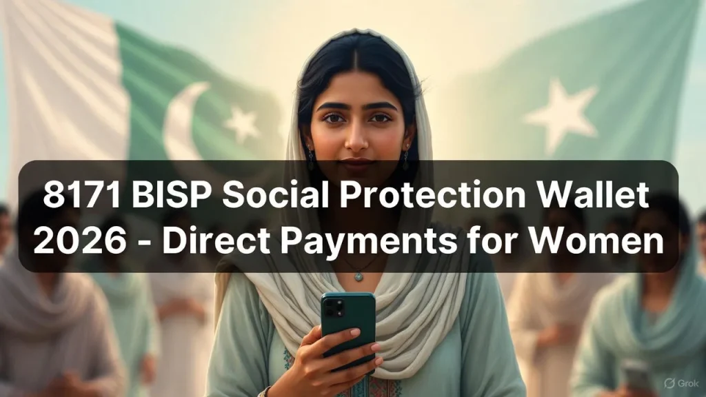 8171 BISP Social Protection Wallet Receive Payments Safely