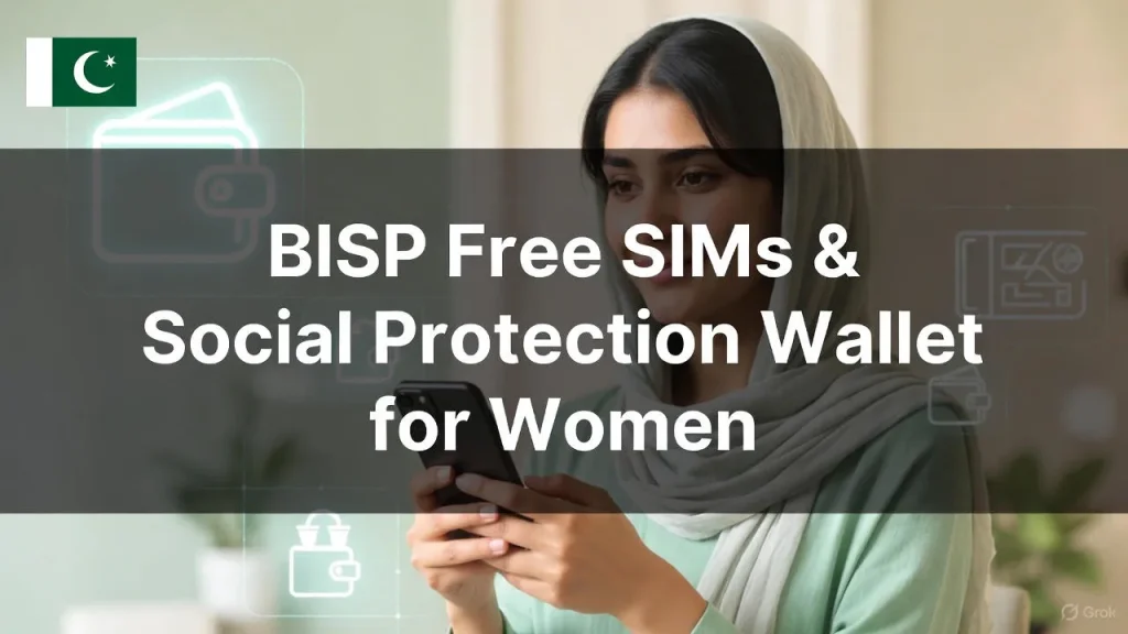 BISP SIMs for Payment Wallet Distributed To 8171 Registered Women