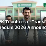 KPK Teachers e-Transfers New Schedule 2026 Apply Fast