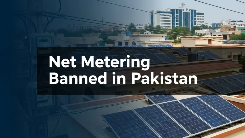 Net Metering for Solar Consumers in Pakistan Stopped 2025–26 NEPRA Notification