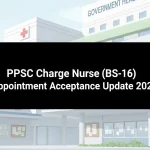 PPSC Punjab Health Jobs 2026 Charge Nurse (BS-16)