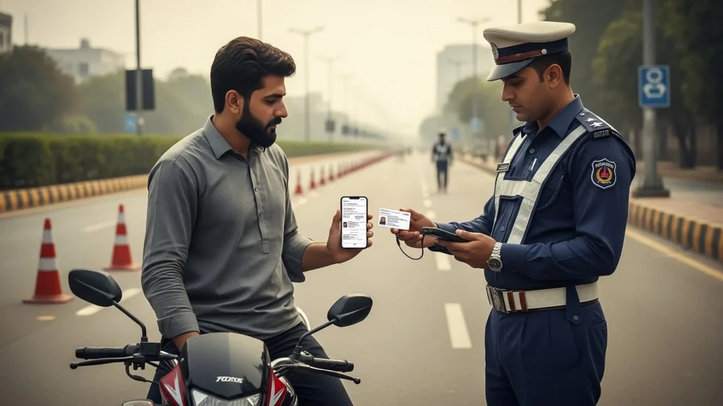 e-License Punjab Starts Verification By Traffic Wardens
