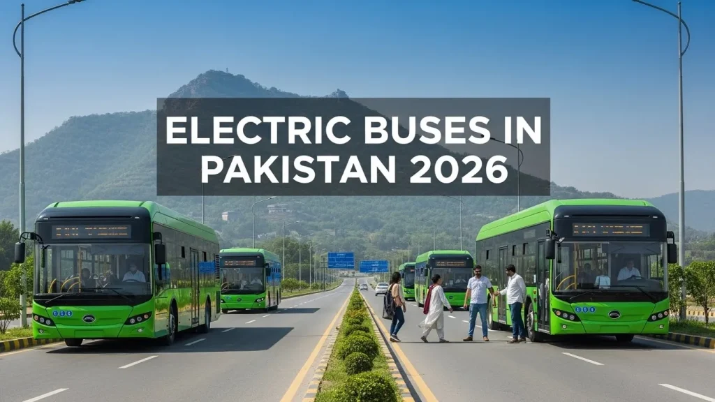 Electric Buses New Routes in Pakistan 2026 Free Travelling Begins