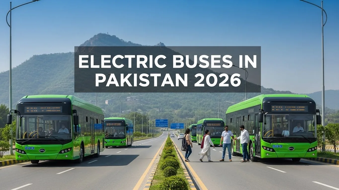 Electric Buses New Routes in Pakistan 2026 Free Travelling Begins