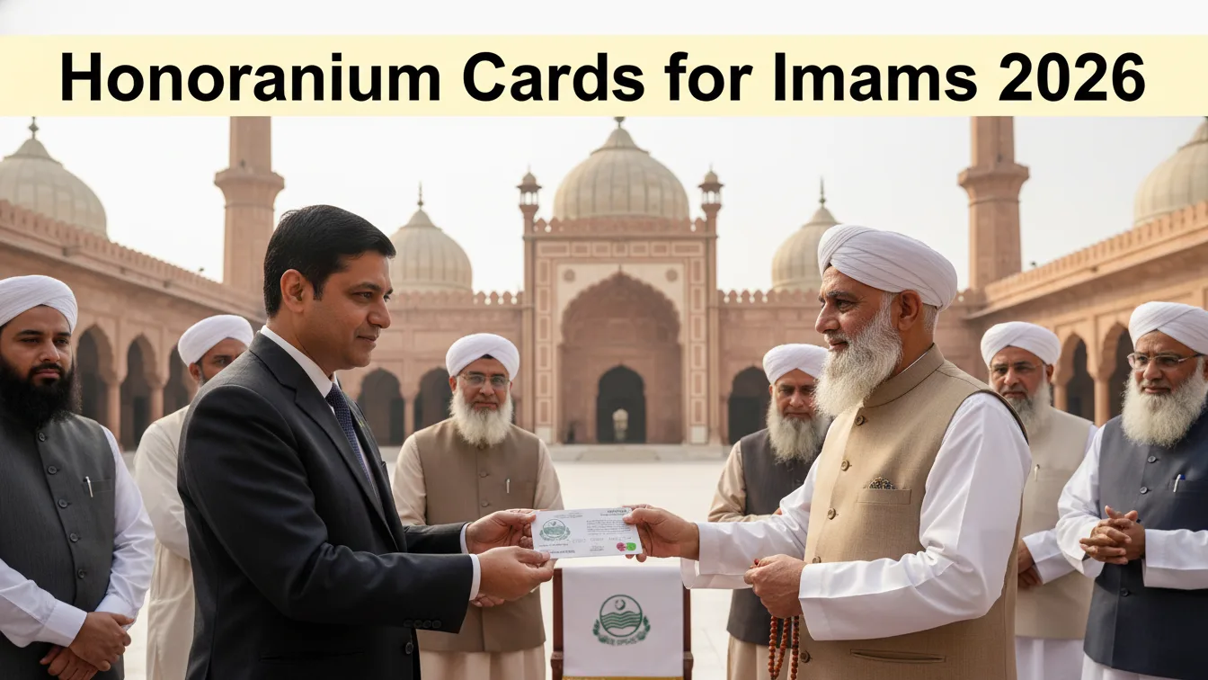 Free Honorarium Cards for Imams of Mosques 2026