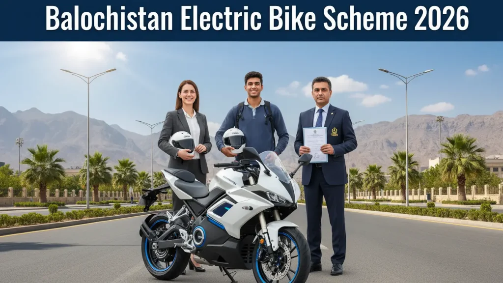Govt Offers Electric Bike Scheme 2026 Balochistan Students, Women, Employees
