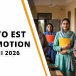PST To EST Promotion Punjab Teachers Phase-II 2026 Apply Now (Complete Guide)