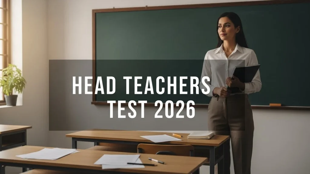 PSTs and ESTs Head Teachers Tests Starts Date 2026 Check Online