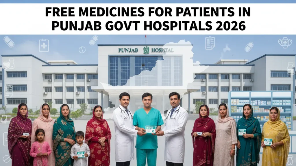 Punjab Announces Free Medicines for Patients in Govt Hospital 2026