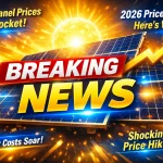 Solar Panel Prices Skyrocket 2026 Why You Need to Know